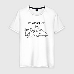 Мужская футболка Это не кот