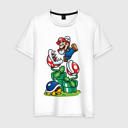 Мужская футболка Ретро Марио