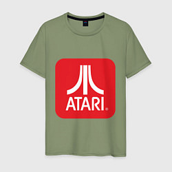 Мужская футболка Atari logo