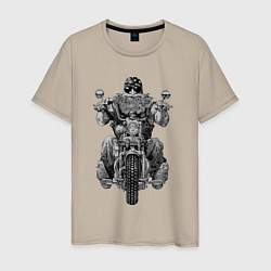 Мужская футболка Ride biker