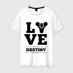 Мужская футболка Destiny love classic