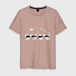 Мужская футболка Walking beetles