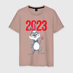Мужская футболка Заяц 2023