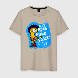 Мужская футболка Давайте танцевать рок и панк