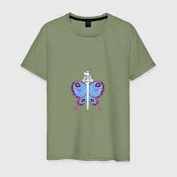 Мужская футболка Бабочка Джолин Куджо