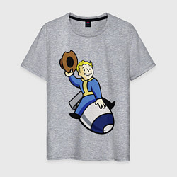 Мужская футболка Vault boy - bomb rider