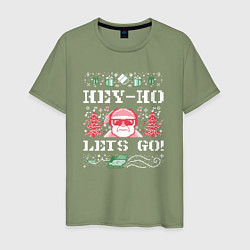 Мужская футболка Hey-ho lets go