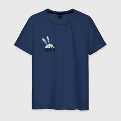 Мужская футболка 2023 Кролик и морковка