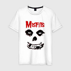 Мужская футболка Misfits классический череп