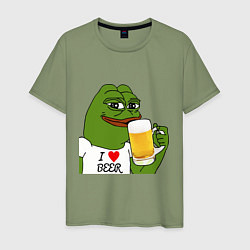 Мужская футболка Drink Pepe