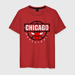 Мужская футболка Чикаго баскетбол