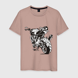 Мужская футболка Motorcycle