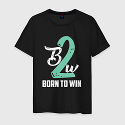 Мужская футболка Born to win