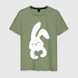 Мужская футболка Lovely bunny