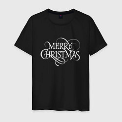 Мужская футболка Merry christmas fun