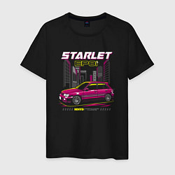 Мужская футболка Toyota Starlet ep81