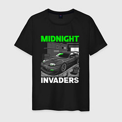 Мужская футболка Midnight inviders - Toyota Supra