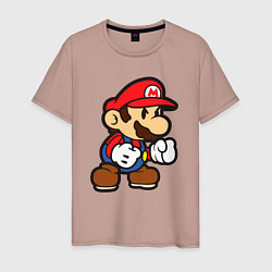 Мужская футболка Классический Марио