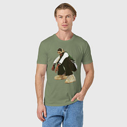 Футболка хлопковая мужская Tyler The Creator, цвет: авокадо — фото 2