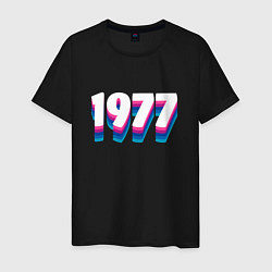 Мужская футболка Made in 1977 vintage art