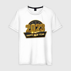 Мужская футболка 2023 hny1