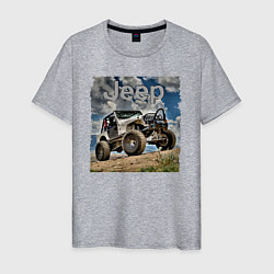 Мужская футболка Chrysler Jeep Fordyce в пустыне
