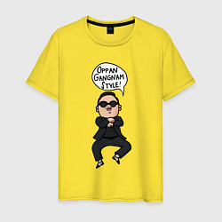 Мужская футболка PSY - Gangnam style