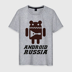 Мужская футболка Андроид россия