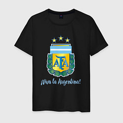 Мужская футболка Эмблема федерации футбола Аргентины