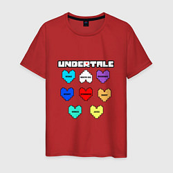 Мужская футболка Undertale - души 8 людей