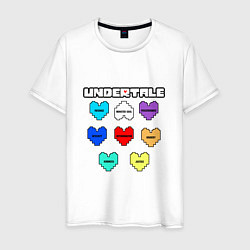 Мужская футболка Undertale - души 8 людей