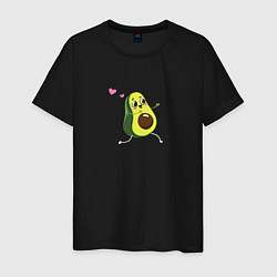 Мужская футболка Мальчик авокадо