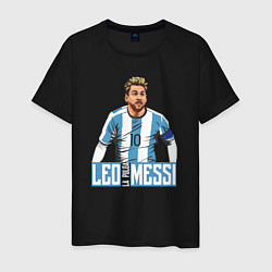 Мужская футболка Messi la pulga