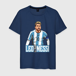Мужская футболка Messi la pulga