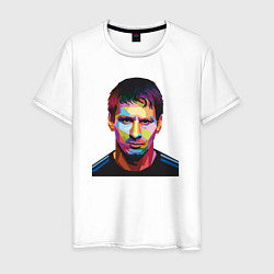 Мужская футболка Face Messi