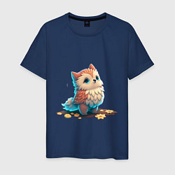 Мужская футболка Сова мудрая птица