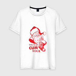 Мужская футболка My cum sock