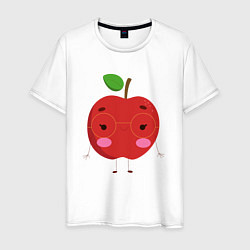 Мужская футболка Просто яблоко