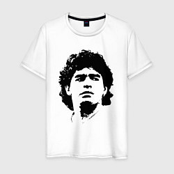 Мужская футболка Face Maradona