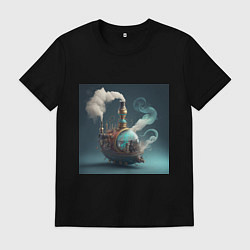 Мужская футболка Волшебный пароход