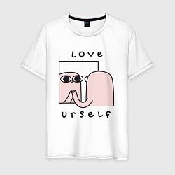 Мужская футболка Ketnipz - love urself