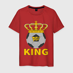 Мужская футболка Пеле король футбола