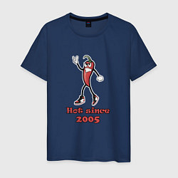 Мужская футболка Hot since 2005