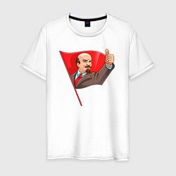 Мужская футболка Ленин одобряет