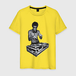 Мужская футболка DJ Bruce Lee