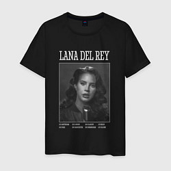 Мужская футболка Lana Del Rey black