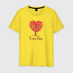 Мужская футболка Love tree hard