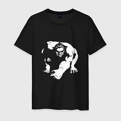 Мужская футболка Борьба сумо