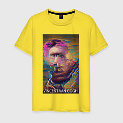 Мужская футболка Vincent Van Gogh - автопортрет - нейросеть