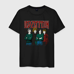 Мужская футболка Led Zeppelin винтаж